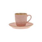 Tazza Caffè con Piattino "Concerto" Rose & Tulipani