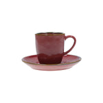 Tazza Caffè con Piattino "Concerto" Rose & Tulipani